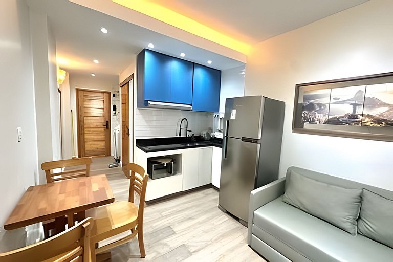 #906- Apartamento a 250m da praia de Copacabana