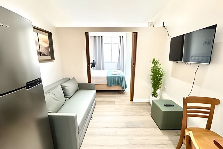 #906- Apartamento a 250m da praia de Copacabana